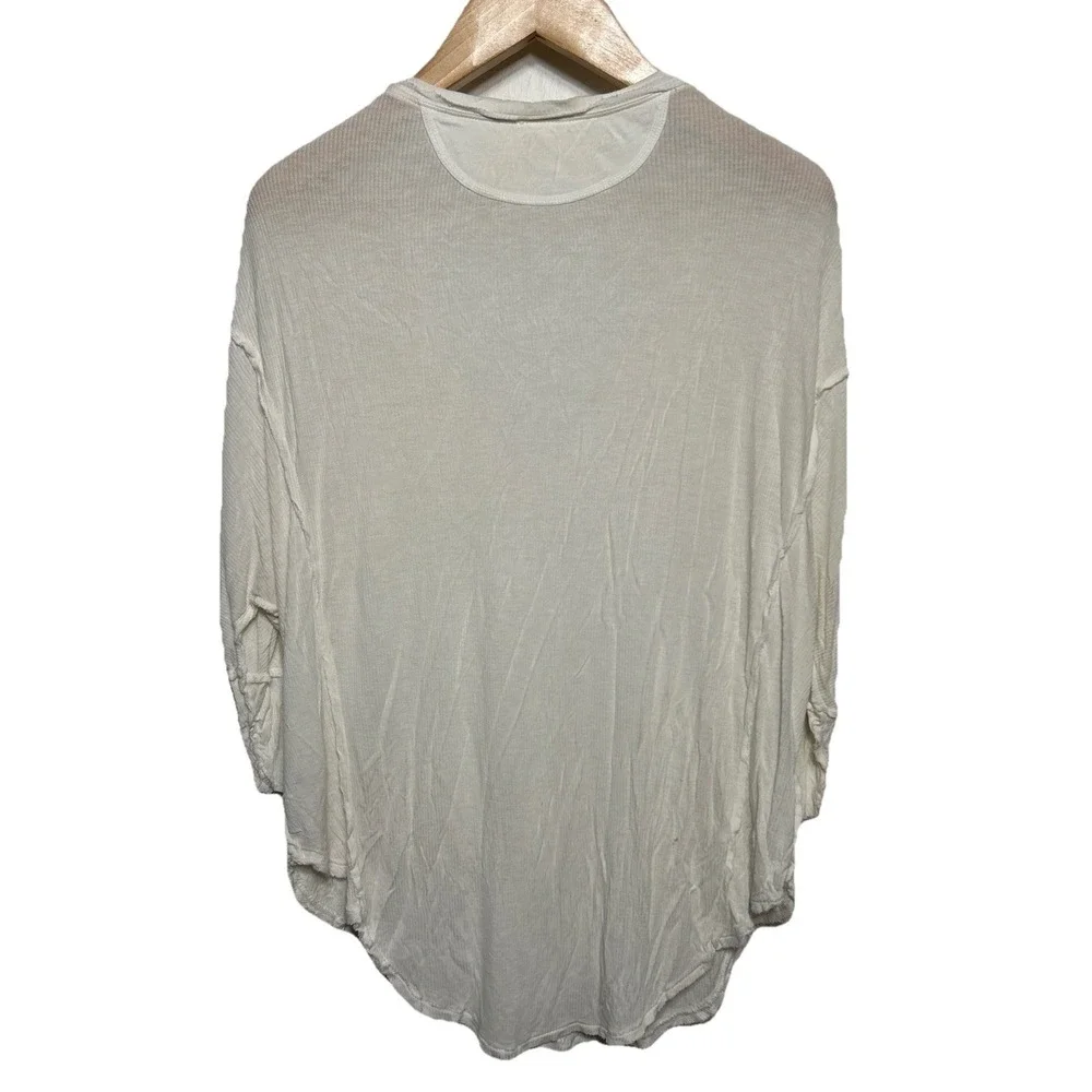 Anthropologie Free People We The Free Golden Gate Tee‎ Ivory Size M Retail: $58